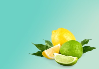Lemon, lime, acid.