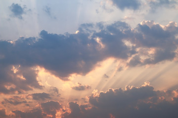 Sunset Sky Background