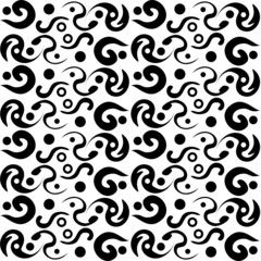 abstract black pattern mosaic background illustration in vector format