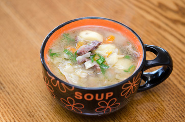 モンゴルのスープ