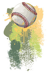 Baseball Banner.
All elements are in separate layers and grouped. 
