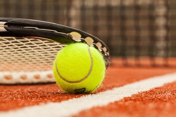 Tennis, Court, Tennis Ball.