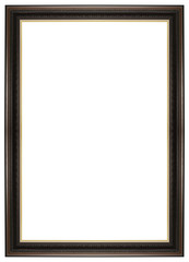 Obraz premium wooden picture frame isolated
