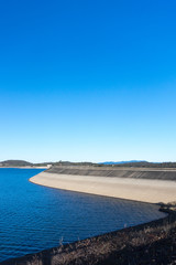 Mt Sugarloaf Reservoir dam wall Vert-1
