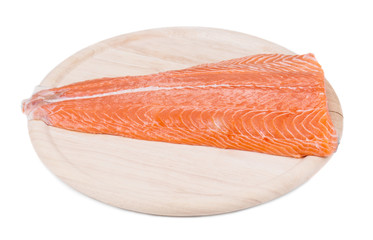 fresh salmon steak