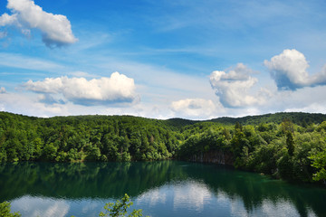 lake in mountains