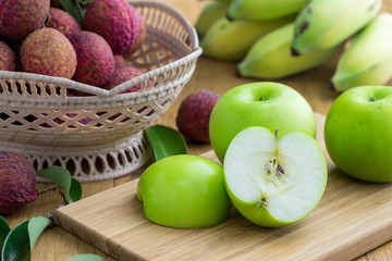 fruits on table