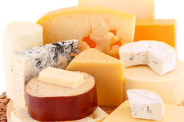 Various type of cheese