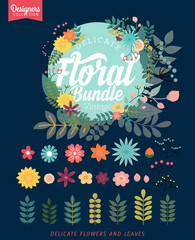 Premium Styled Floral Bundle on a white background - Designers Collection