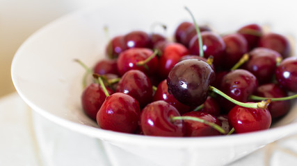Ripe cherries