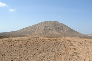 La Montaña de Tindaya à Tindaya à Fuerteventura
