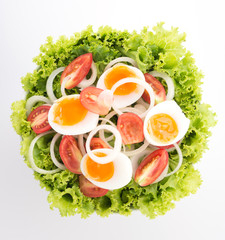 Fresh vegetables salad