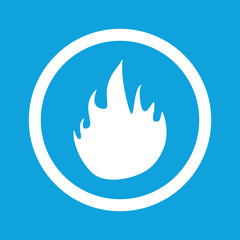 Fire sign icon