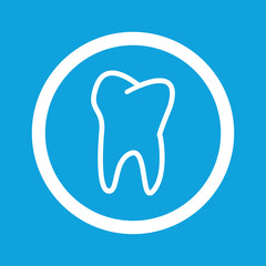 Tooth sign icon