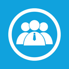 User group sign icon