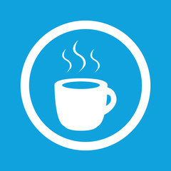 Hot drink sign icon