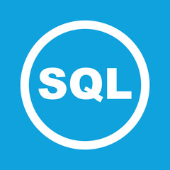 SQL sign icon