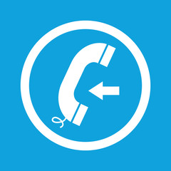 Incoming call sign icon