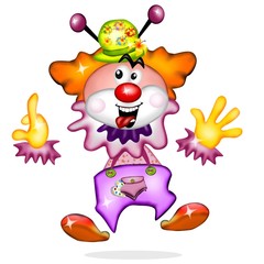 clown cartoon