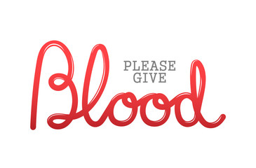 Please give blood vector