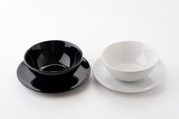 dish isolated on white background