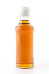 fish sauce bottle on white background