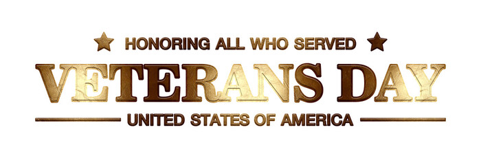 logo veterans day - 85643053