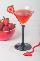 Strawberry lemonade
