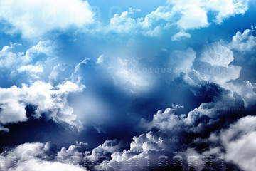 Digital Abstract business background