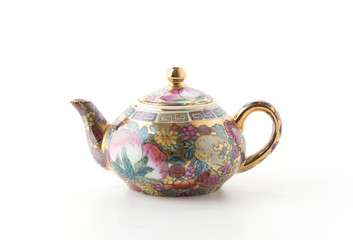 teapot and cup