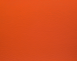 Fototapeta premium Orange color leather background