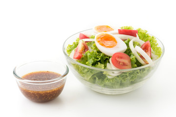 Fresh vegetables salad