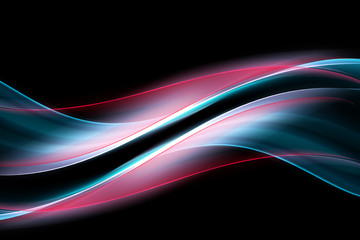 Elegant Modern Light Abstract Waves Background