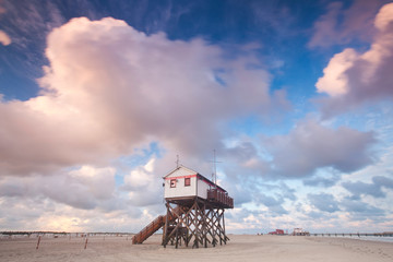 Stelzenhaus an der Nordsee