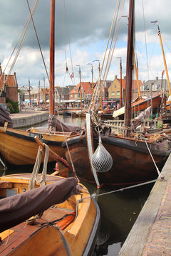 Pays-bas / Bunschoten-Spakenburg - Port de pêche près d'Utrecht