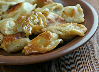 Homemade fish dumplings