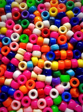 art colorful viva bead for design background