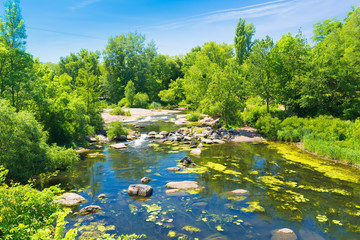 A rocky river