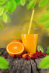Fresh orange juice