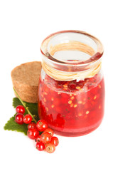 Red current hand made tasty jam