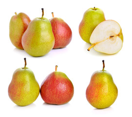 pear isolated on white background