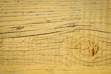 Wooden old texture of yellow color