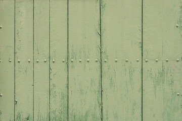 Alte grüne Holzbretter - Hintergrund leer