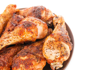 Roasted chicken background