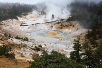 Bumpass Hell im Lassen Volcanic National Park