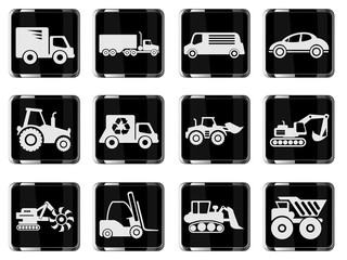 Transportation & Loading Machines Icons