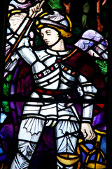 Obraz premium Stain glass window