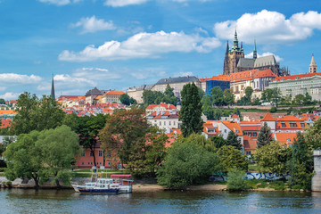 Obraz premium Prague Castle and Saint Vitus Cathedral