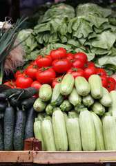 Ripe vegetables