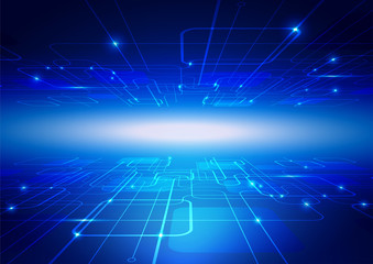 Abstract Technology Background